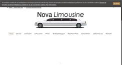 Desktop Screenshot of novalimo.se